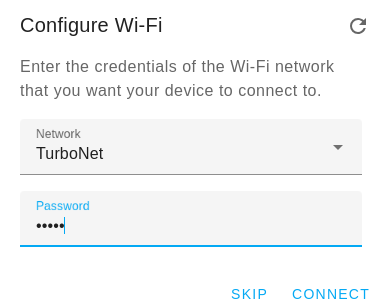 Configure Wi-Fi